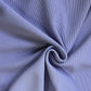 Ribbed super stretch fabric in Vista Blue