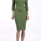 York 3/4 Sleeve Pencil Dress 