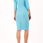 York 3/4 Sleeve Pencil Dress 