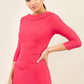 York 3/4 Sleeve Pencil Dress 