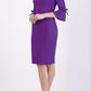 Zoe Pencil Dress Passion Purple