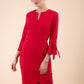 Zoe Pencil Dress Ruby Red