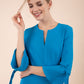 Zoe Pencil Dress Topaz